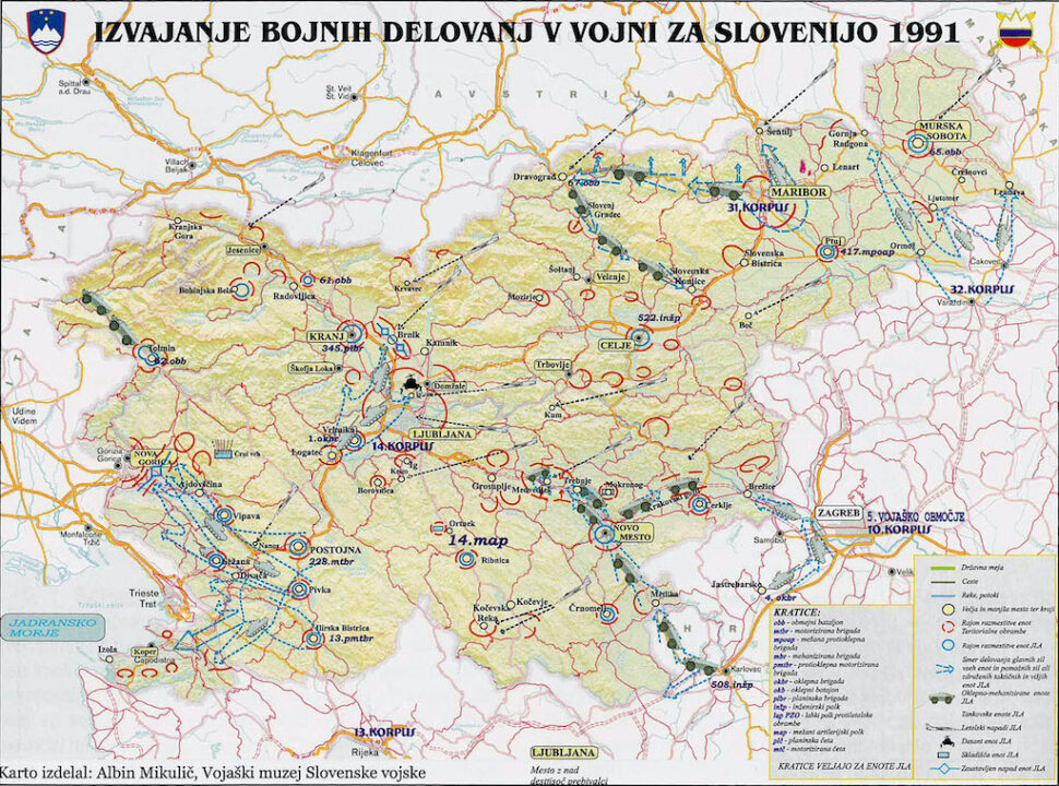 [30 YEARS OF INDEPENDENT SLOVENIA] War for Slovenia DAY 1; THE ...